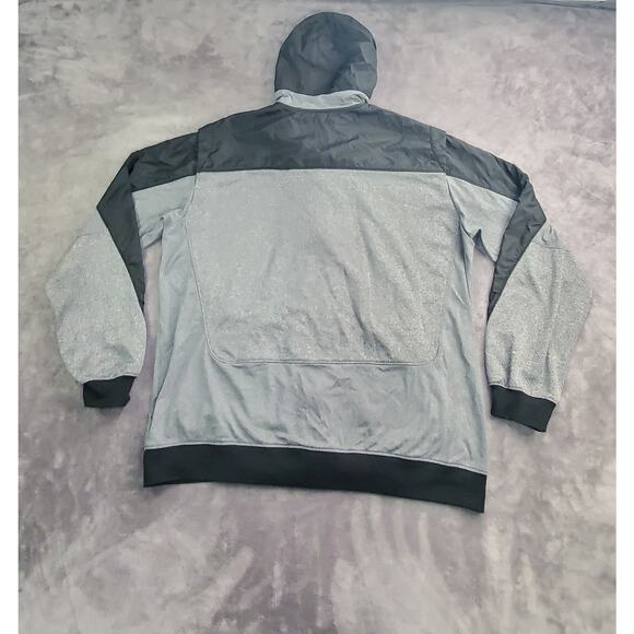 Jordan x Chris Paul Sz XXL CP3 Men's Hoodie Jacket Full Zip Gray Black C21-25 - Picture 8 of 9
